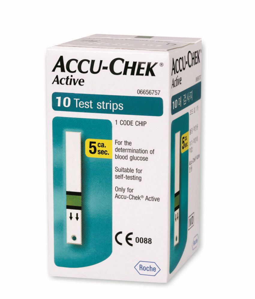 Accu Chek Active 10 Strips