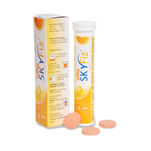 Skyfiz Sugar Free Effervescent Tablet 20's