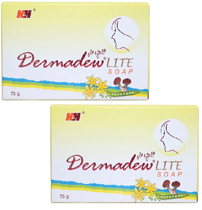 Dermadew Lite soap 75gm Pack Of 2