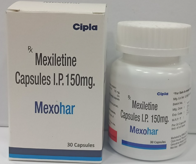  Mexiletin capsules 150mg 30capsules
