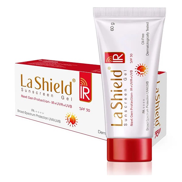 LA Shield IR SPF 30 PA++++ Sunscreen Gel 60gm