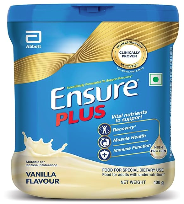 Ensure Plus Vanila 400gram
