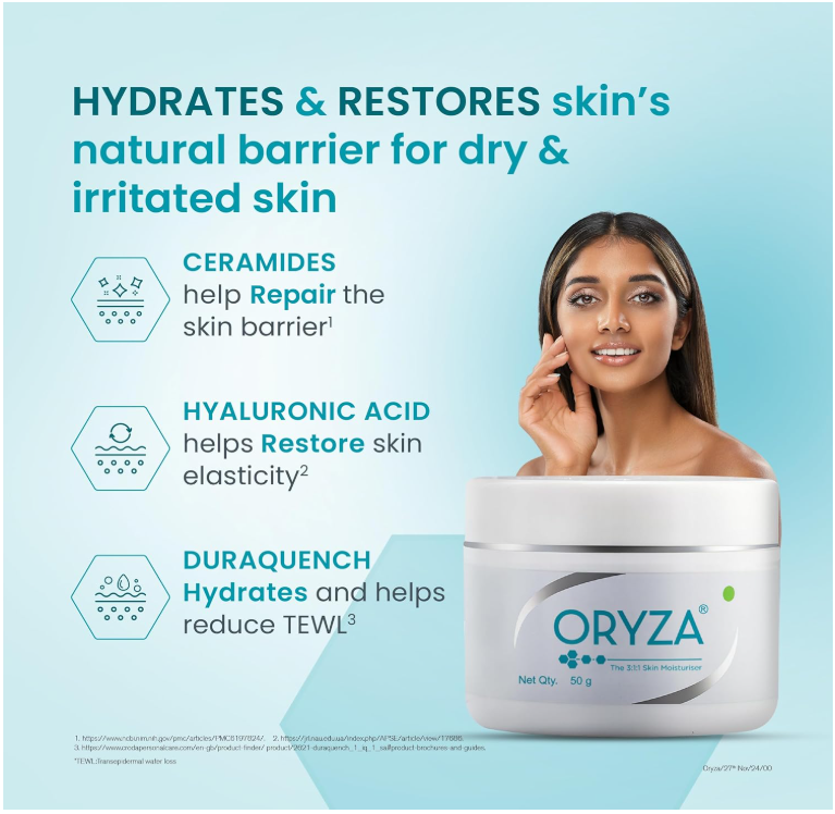 Oryza The 3:1:1 skin moisturiser