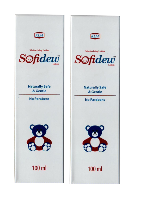 Sofidew Moisturizing Lotion 100ml Pack Of 2