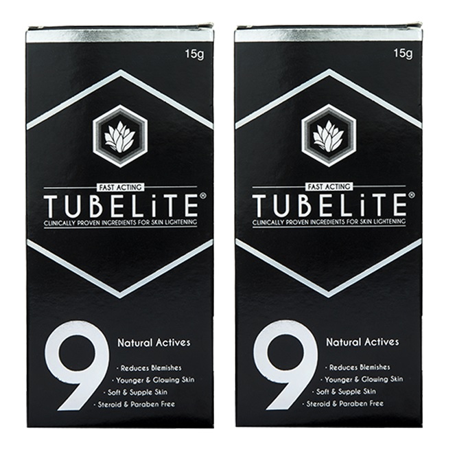 TUBELiTE Skin Lightening Cream 15gm Pack Of 2