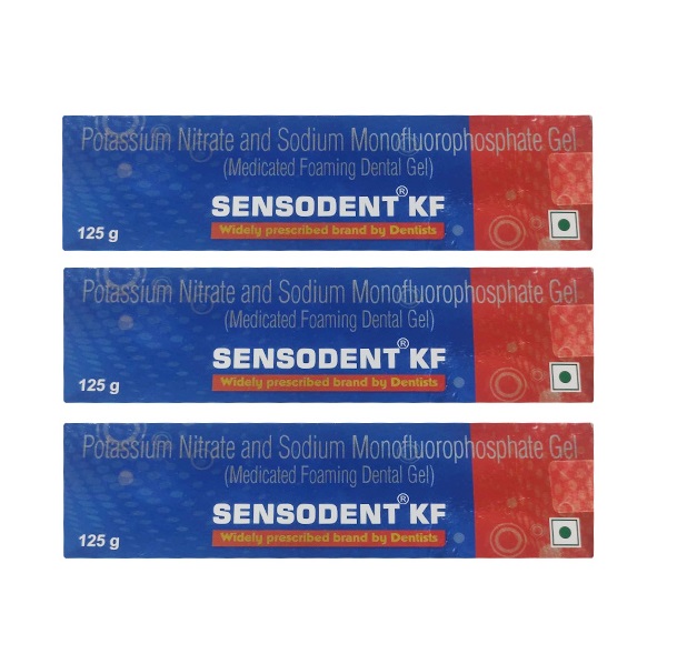 Sensodent KF Medicated Foaming Dental Gel 125gm
