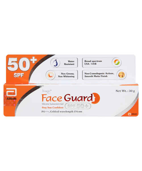 Tvaksh Face Guard SPF 50 Plus Gel 30gm