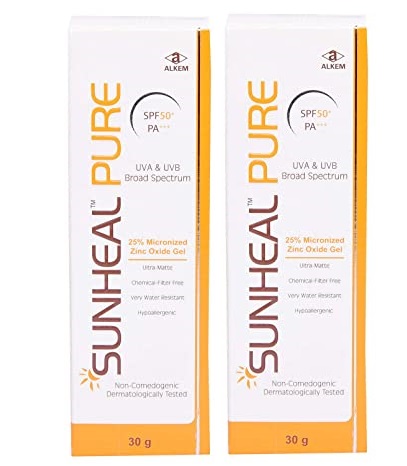 Sunheal Pure SPF 50  30g Pack Of 2 