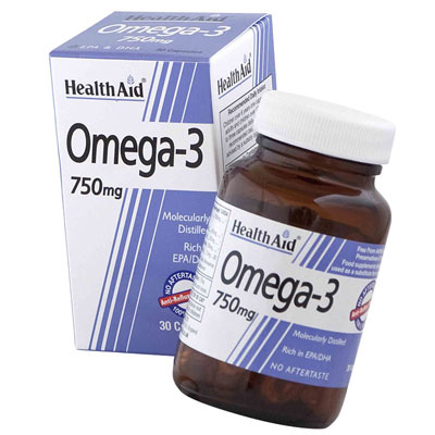 Health Aid Omega 3 750mg 30 Caps