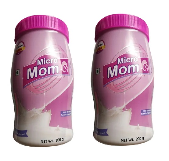 Micromom Vanilla Flavour Powder 200gm Pack Of 2