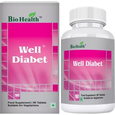 Bio Health Well Diabet Tablets - 90 tabs