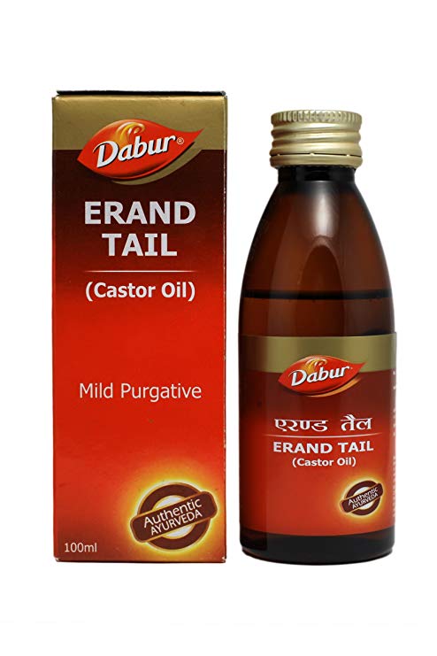 Dabur Erand TailCastor Oil  100 ml pack of 2