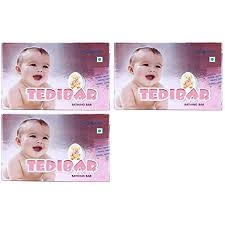 TEDIBAR BATHING BAR 75G PACK OF3