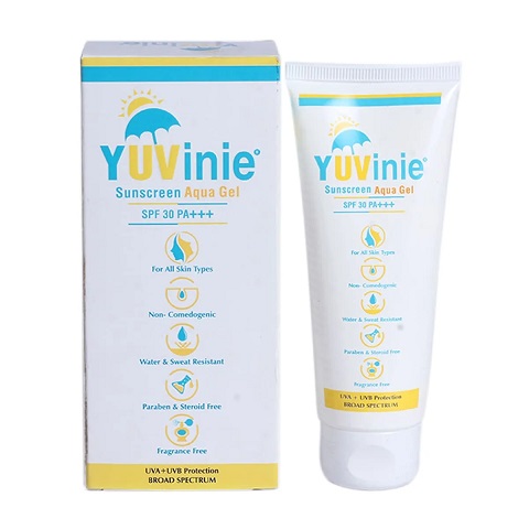 Yuvinie Sunscreen Aqua Gel 50gm