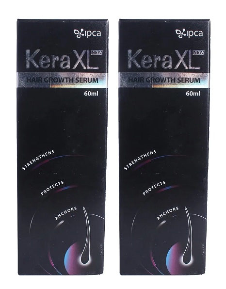 Kera XL New Hair Growth Serum 60ml Pack Of 2
