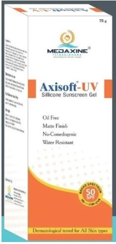 Axisoft-UV Silicone Sunscreen Gel,75G