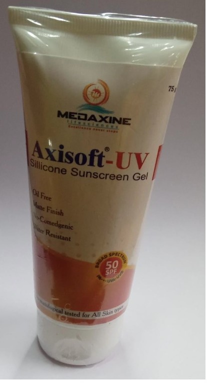 Axisoft-UV Silicone Sunscreen Gel,75G