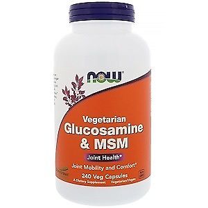  Now Foods Vegetarian Glucosamine  MSM 240 Veg Capsules