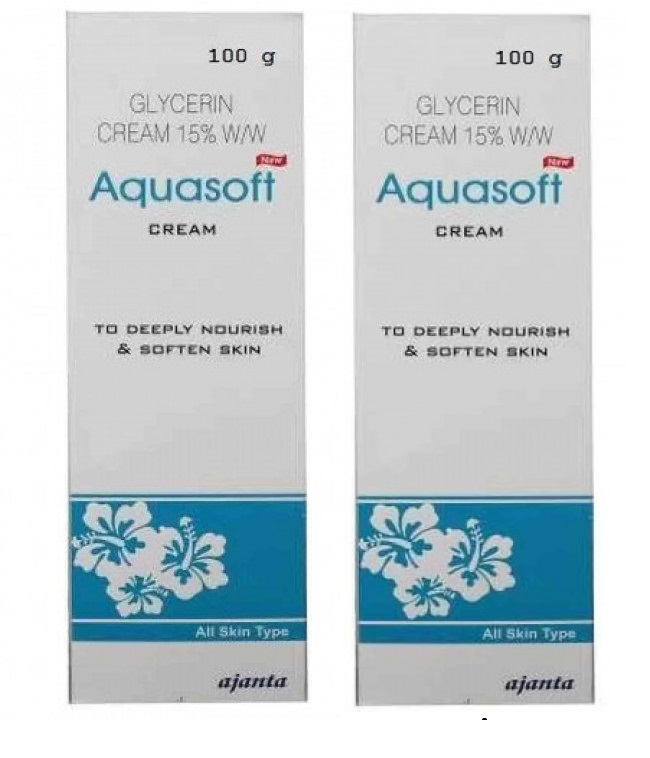 Aquasoft Cream 100gm Pack Of 2