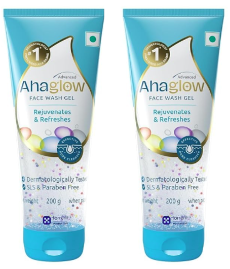 Ahaglow Advanced  Face Wash 200gm Pack Of 2 