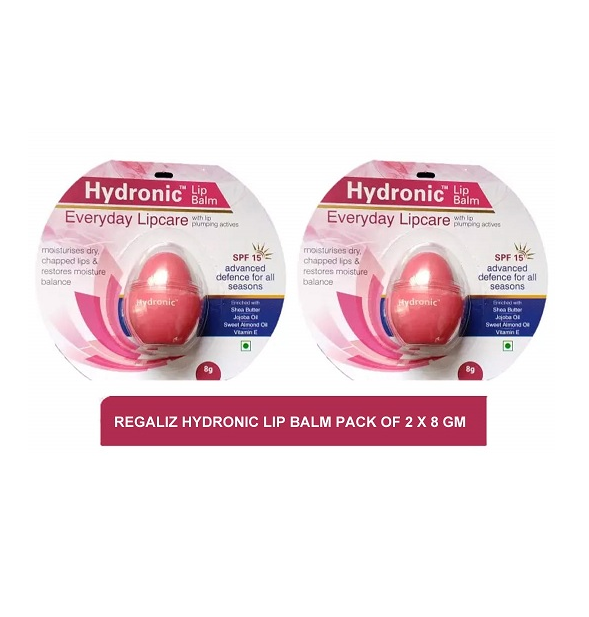 Hydronic SPF 15 Lip Balm 8gm Pack Of 2