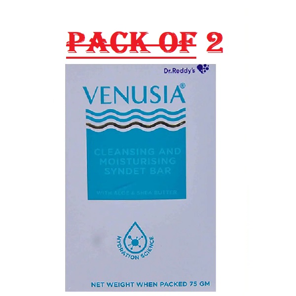 Venusia Bathing Bar 75gm Pack Of 2