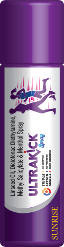 Ultrakick Spray 75ml pack of 2