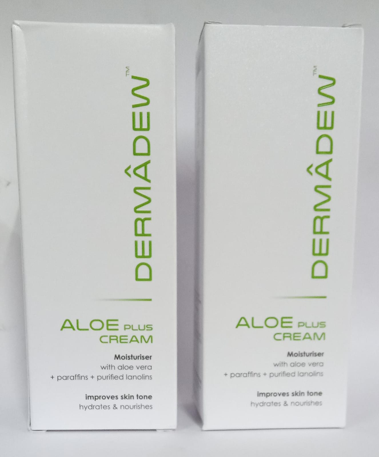 Dermadew Aloe Plus Cream 80gm ,Pack Of 2