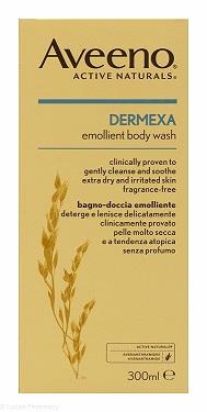 Aveeno Active Naturals Dermexa Emollient Body Wash 300ml