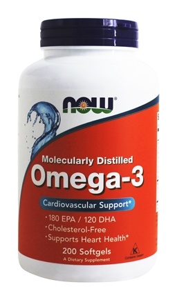 Omega 3 2000 mg  200 Softgels by NOW Foods