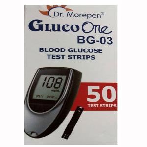 Dr Morepen GlucoOne Blood Glucose Monitor  BG-03 50strips