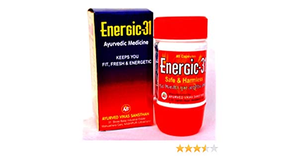 Energic31 Ayurvedic Medicine 40  capsules