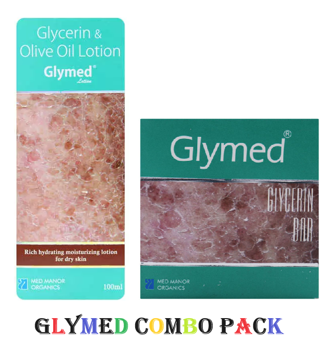 Glymed Lotion - 100ml With Soap - 75gm Combo 