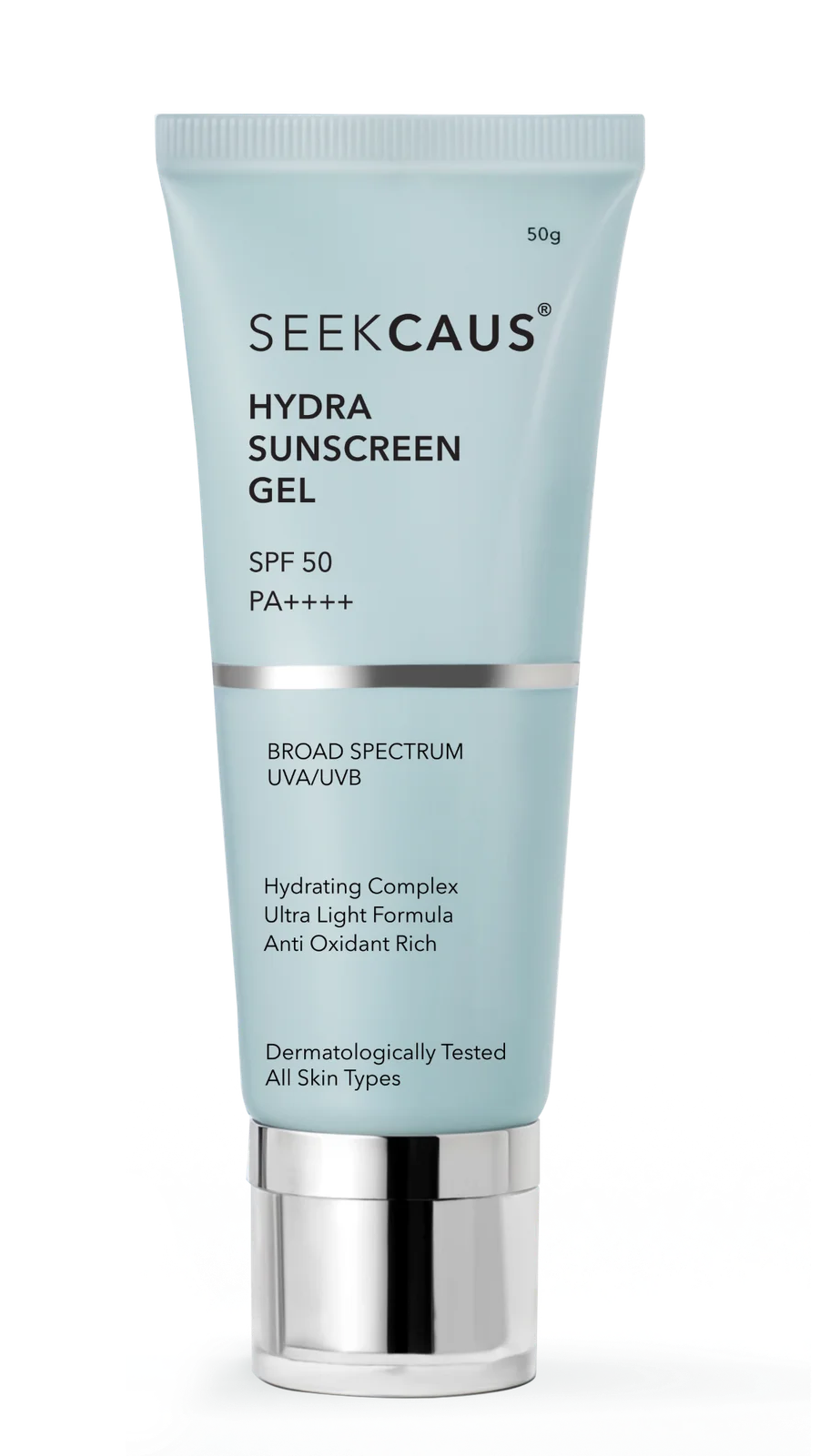 Seekcaus Hydra Sunscreen Gel SPF 50 50g