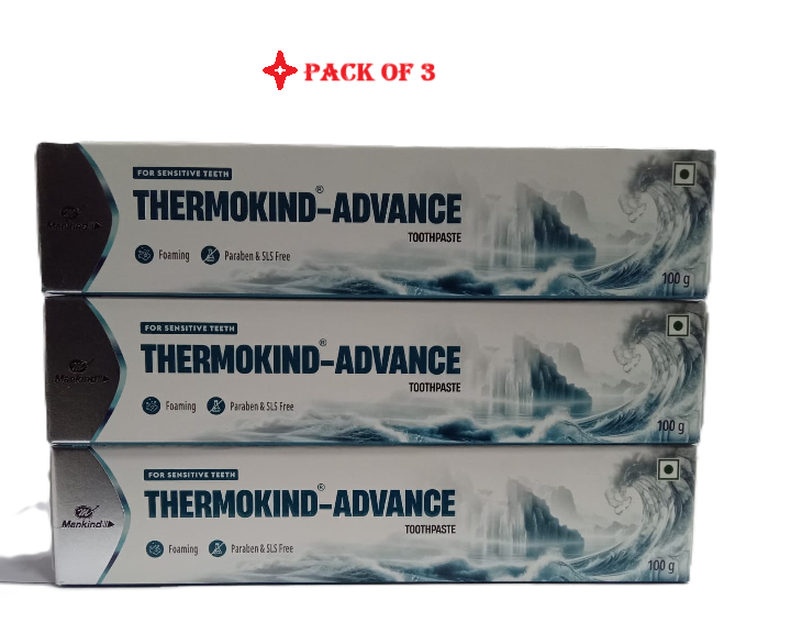 Thermokind Advance Toothpaste 100gm pack of 3