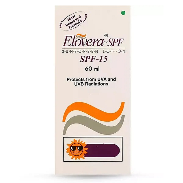 Elovera SPF 15 Sun Screen Lotion 60 ml