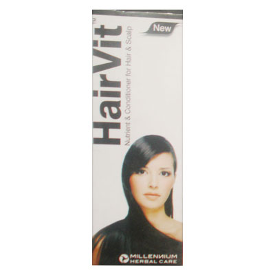 HAIRVIT HAIR OIL  Anti Hair fall Complete Scalp  Hair Nourishment   Millennium Herbal Care