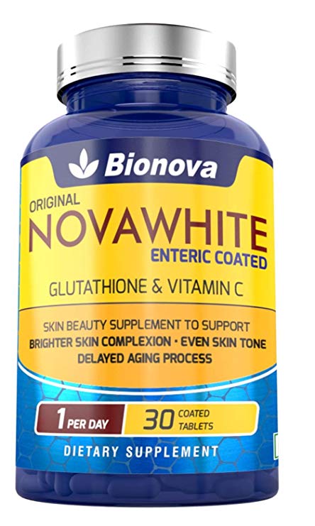 Bionova Novawhite Glutathione Tablet with Vitamin C 30 Tablets