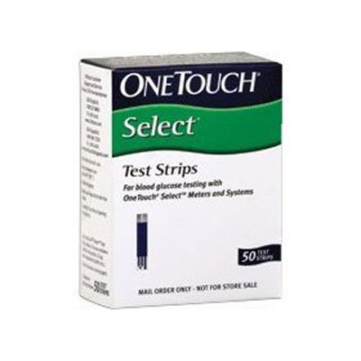 One Touch Select 50 Test Strips