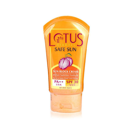 Lotus Herbals Safe Sun Block Cream