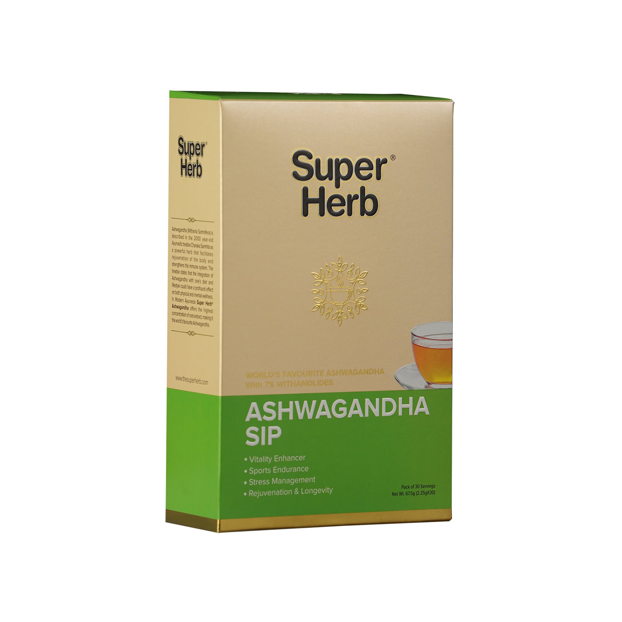 Super Herb Ashwagandha SIP 30’s 2.25gms