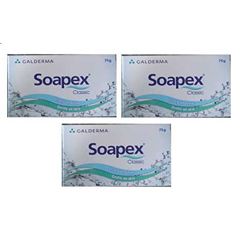 Soapex Classic 75 gm PACK OF 3