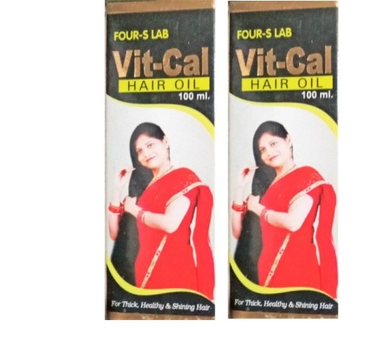 Vit Cal Hair Oil 100ml Pack Of 2