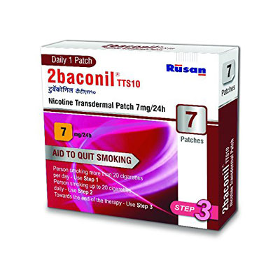 2baconil Nicotine Transdermal Patch 7mg