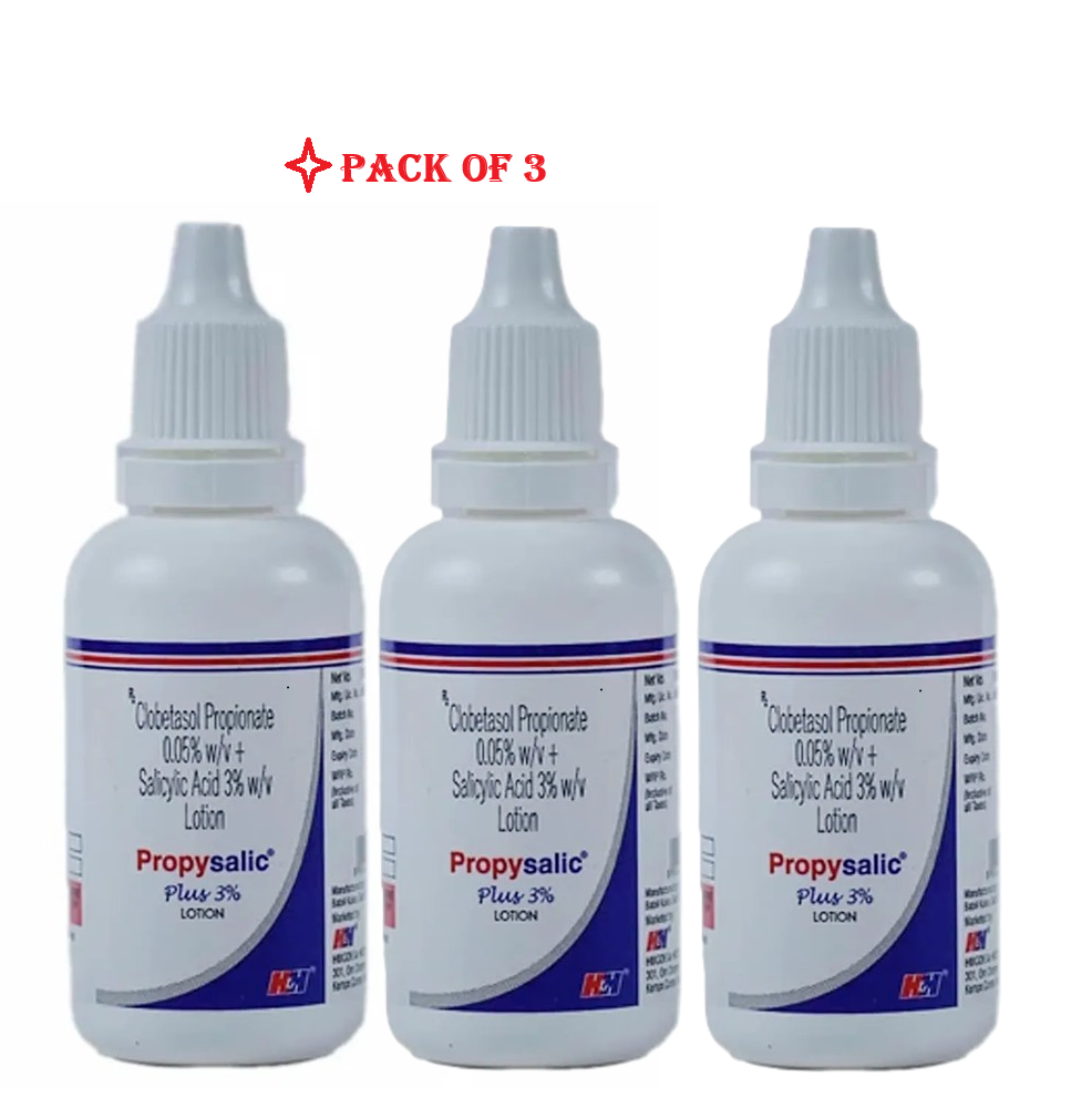Propysalic Plus 3 Lotion pack of 3
