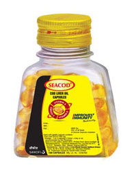 Seacod Cod Liver Oil Capsules 110caps