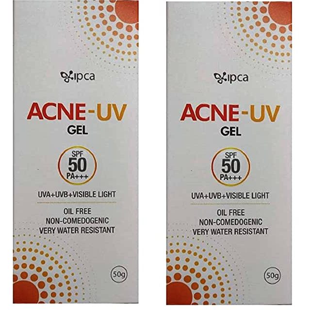 Acne UV SPF 50 Gel 50gm Pack Of 2