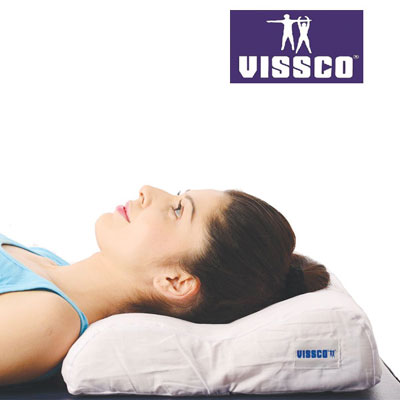 Vissco Cervical Contoured Pillow P C No 0312 Large Or 0313 Small