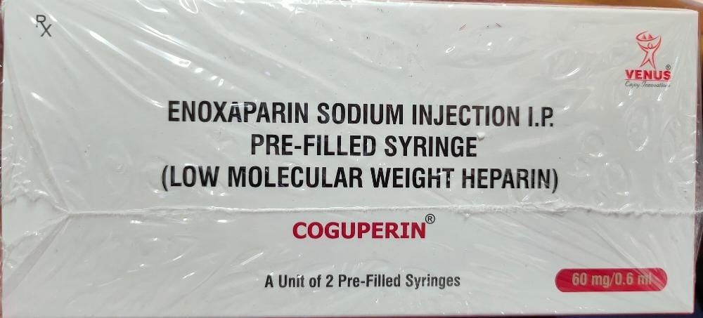 Enoxaparin Sodium Injection I.P. 60 mg  (COGUPERIN)