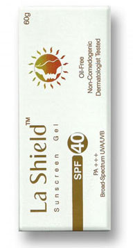 La Shield Sunscreen Gel SPF40 50gm